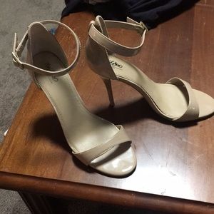 Nude Strappy Heels